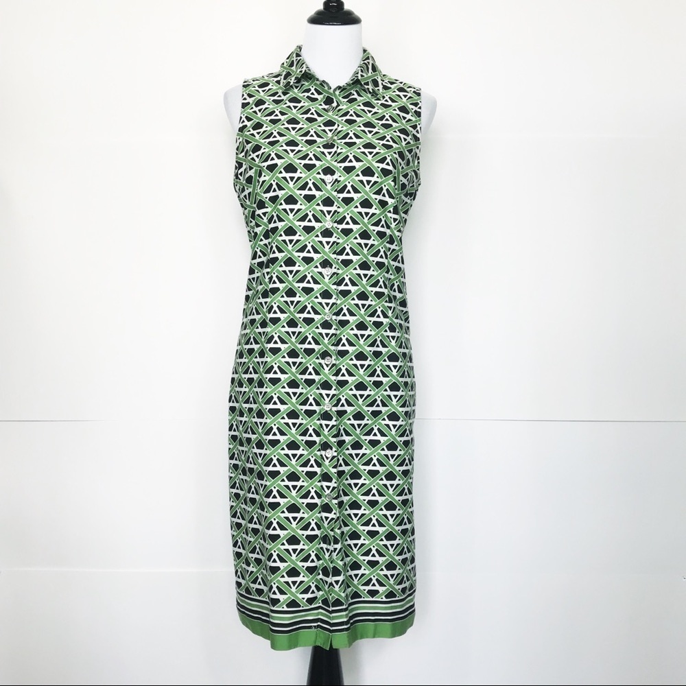 CHARTER Club Geometric Dress 12 Petite